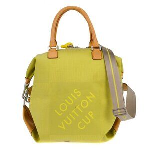 Louis Vuitton Yellow Damier Geant LV Cup America Cube M80633 MB0072 NQ00217